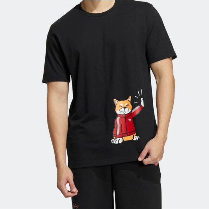T-Shirt Black Animal Logo фото