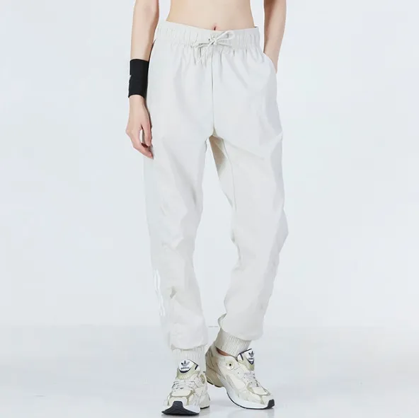 Trousers Light Grey\White Logo