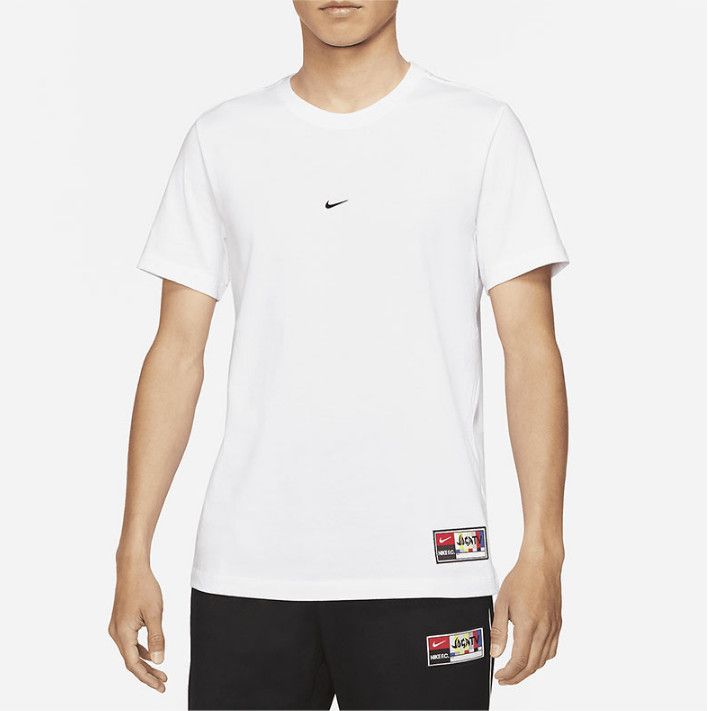 T-Shirt White\Double Logo фото
