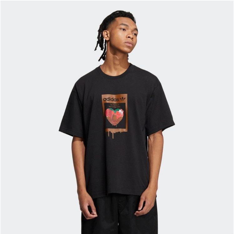 Heart Logo Black T-Shirt фото