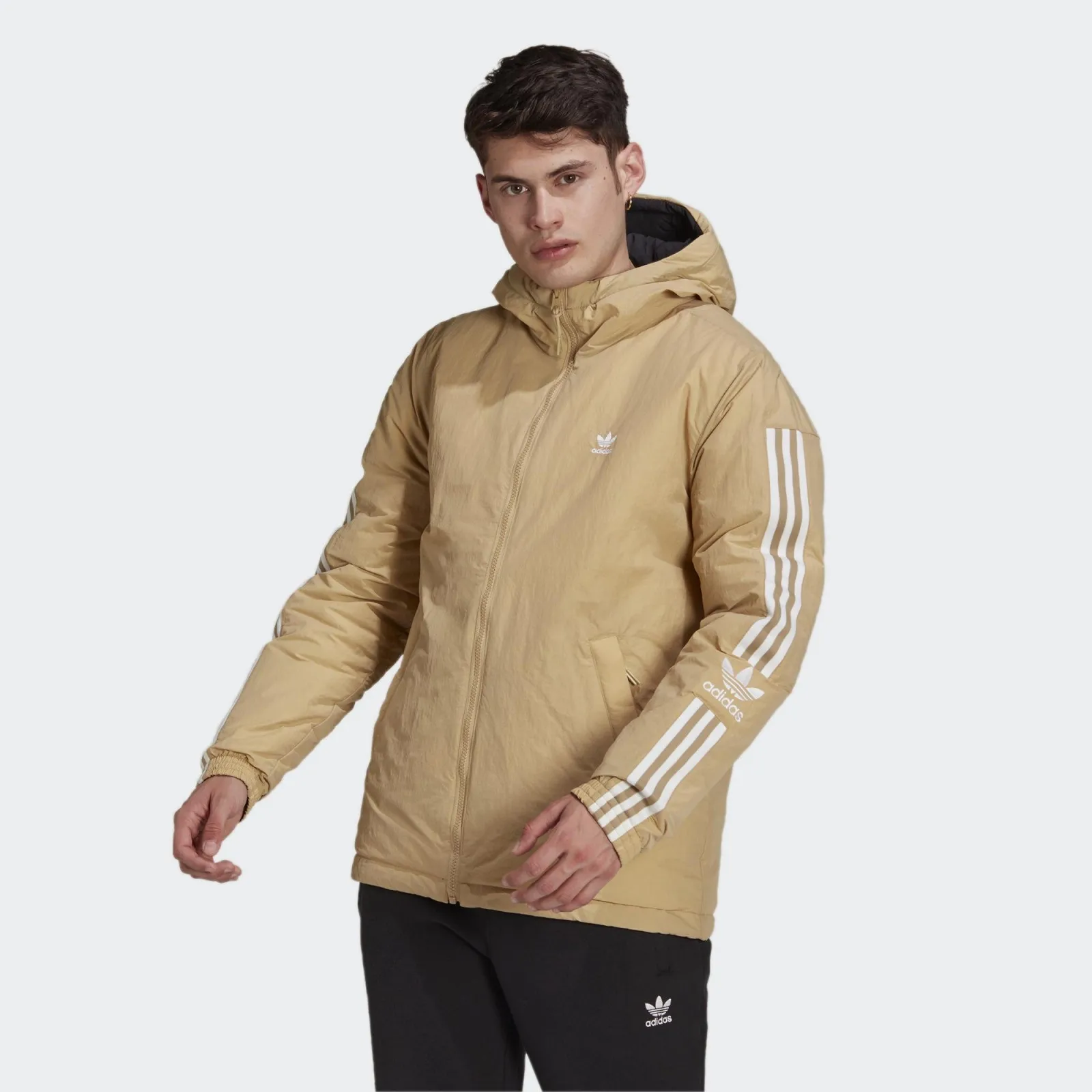 Zip Insulated Jacket Black фото
