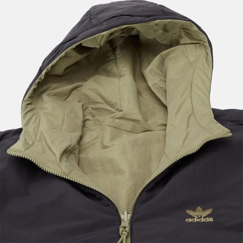 Zip Insulated Jacket Black фото