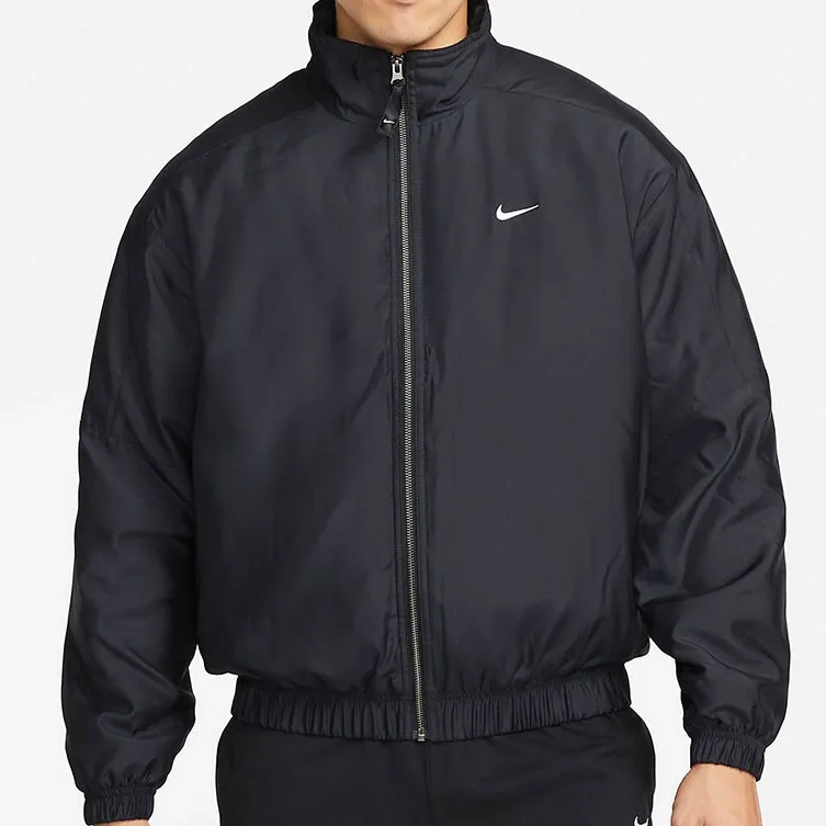 Belted Zip Jacket Black