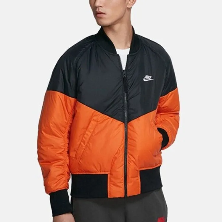 Reversible Bomber Black\Orange