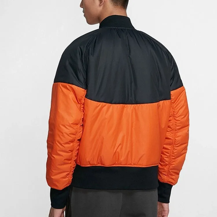 Reversible Bomber Black\Orange фото