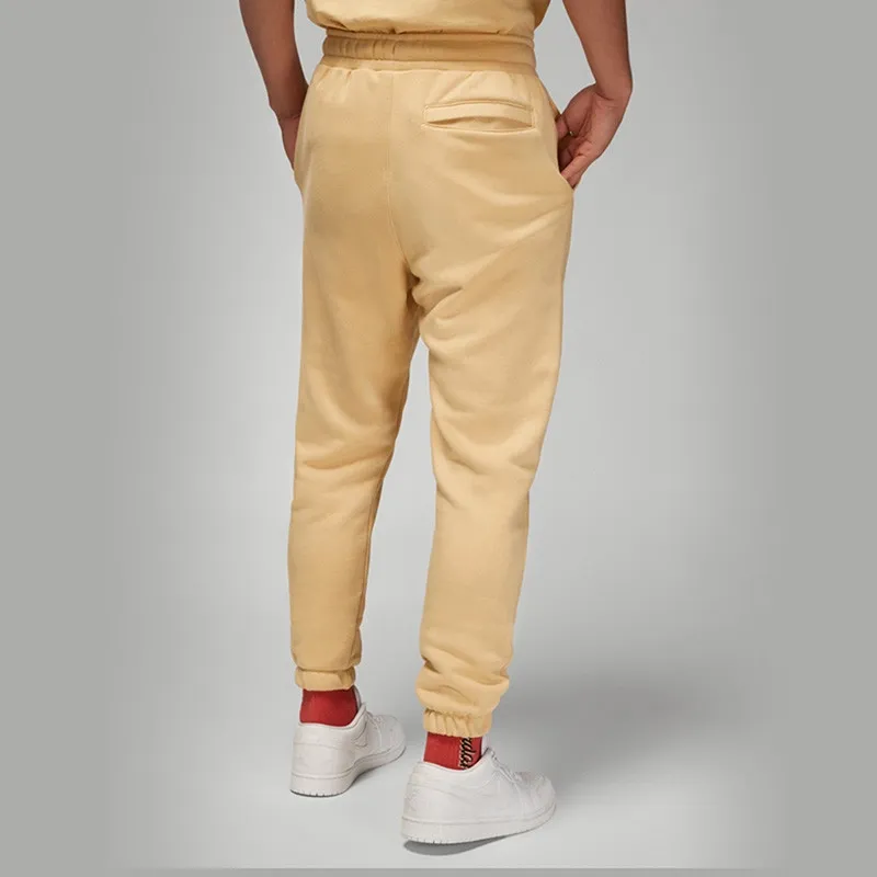 Elastic At The Botton Pants Beige фото