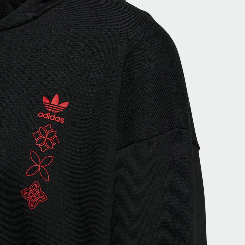 Hoodie Oversize With Double Zipper Black фото