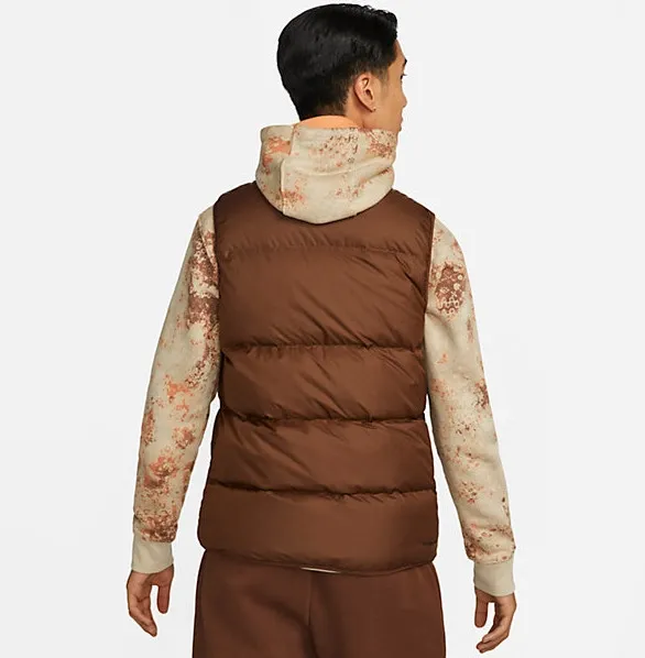 Down Vest Brown фото