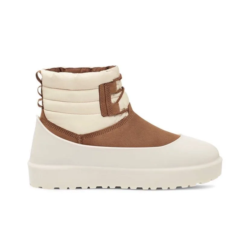 Classic Mini Lace-Up Chestnut