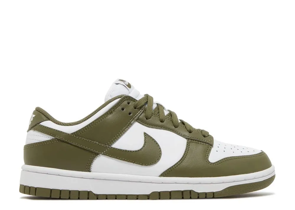 Низкие кроссовки Nike Dunk Low Medium Olive (Зелёный) Унисекс