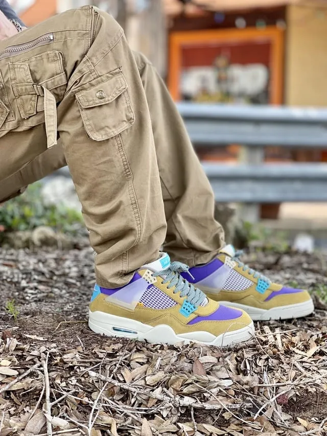 Air Jordan 4 Desert Moss фото