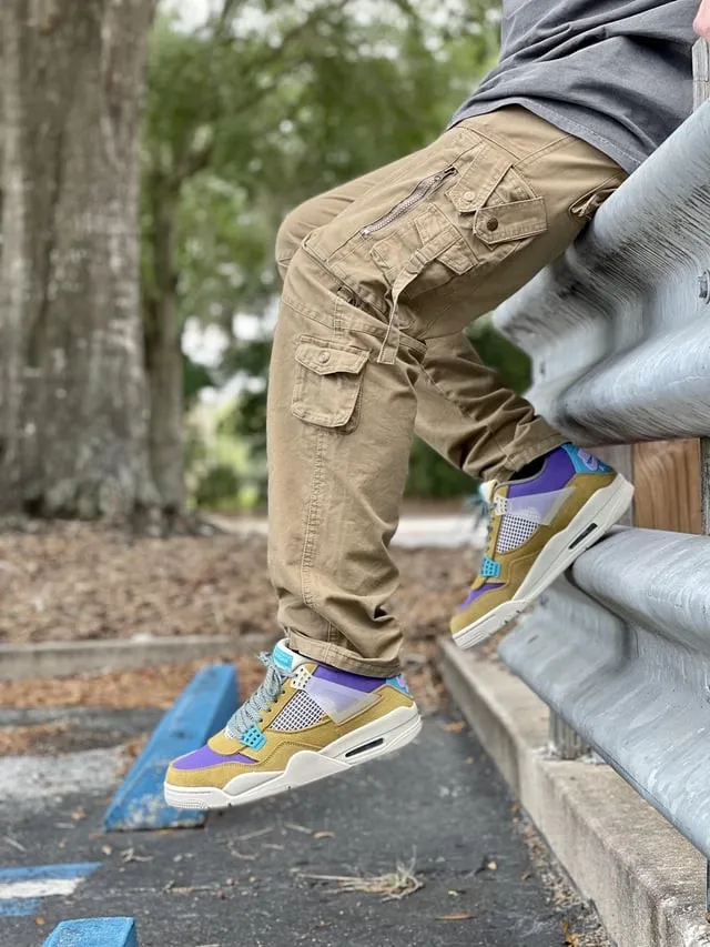 Air Jordan 4 Desert Moss фото