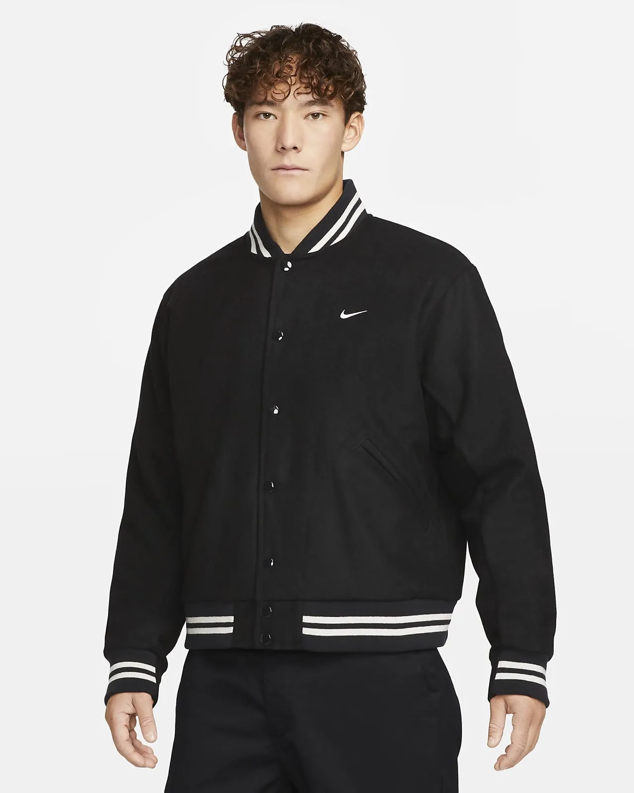 Authentics Varsity Jacket Black фото