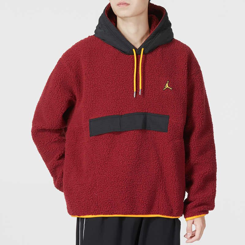 Sherpa Hoodie Red фото