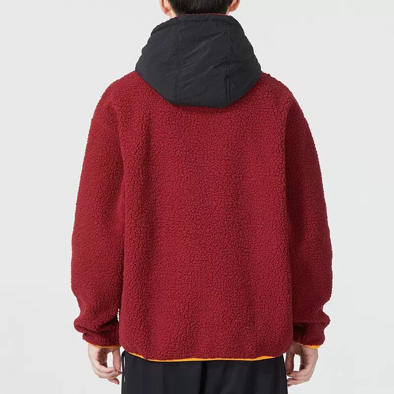 Sherpa Hoodie Red фото