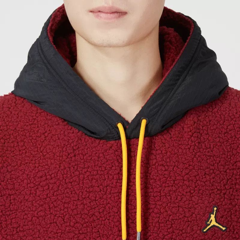 Sherpa Hoodie Red фото