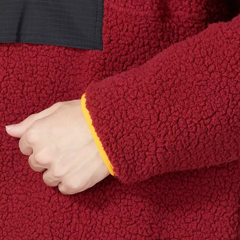 Sherpa Hoodie Red фото