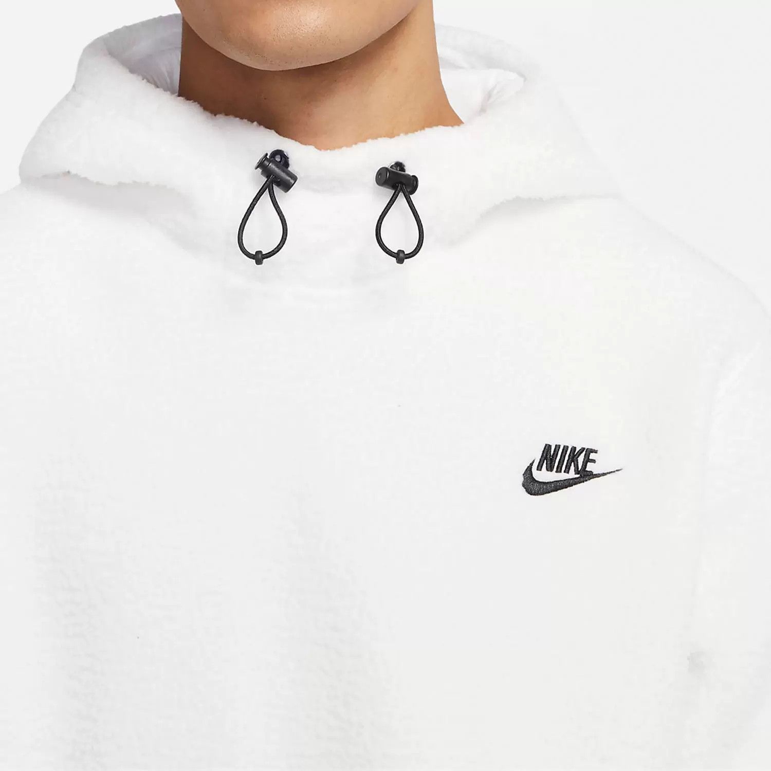Sherpa Hoodie White фото