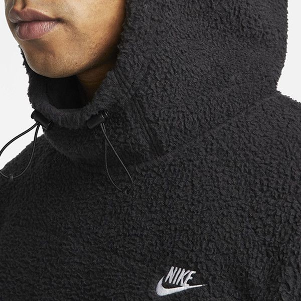 Sherpa Hoodie Dark Grey фото