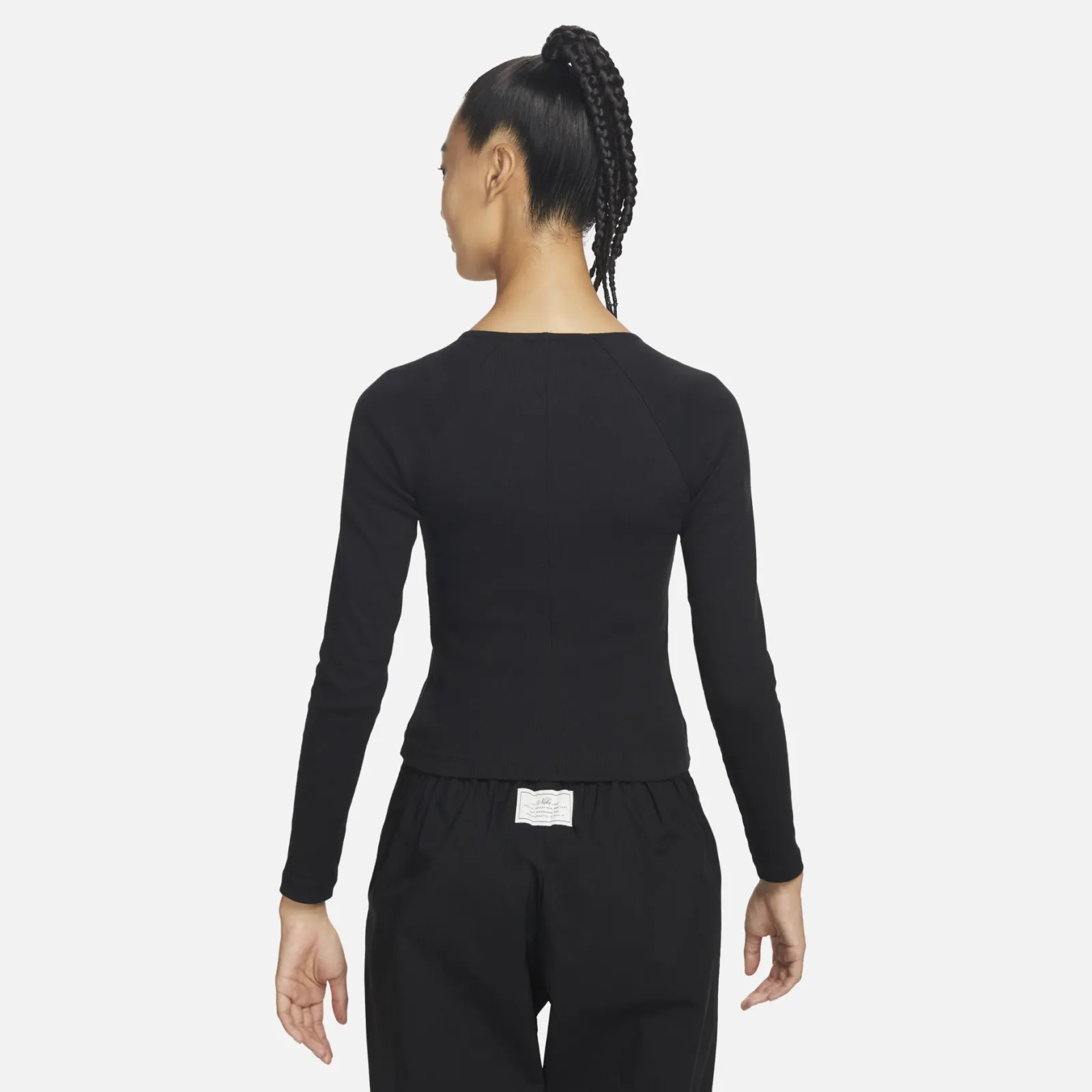 Zip Long Sleeve Black фото