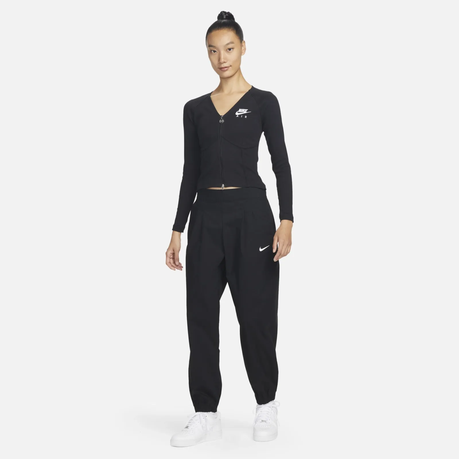 Zip Long Sleeve Black фото