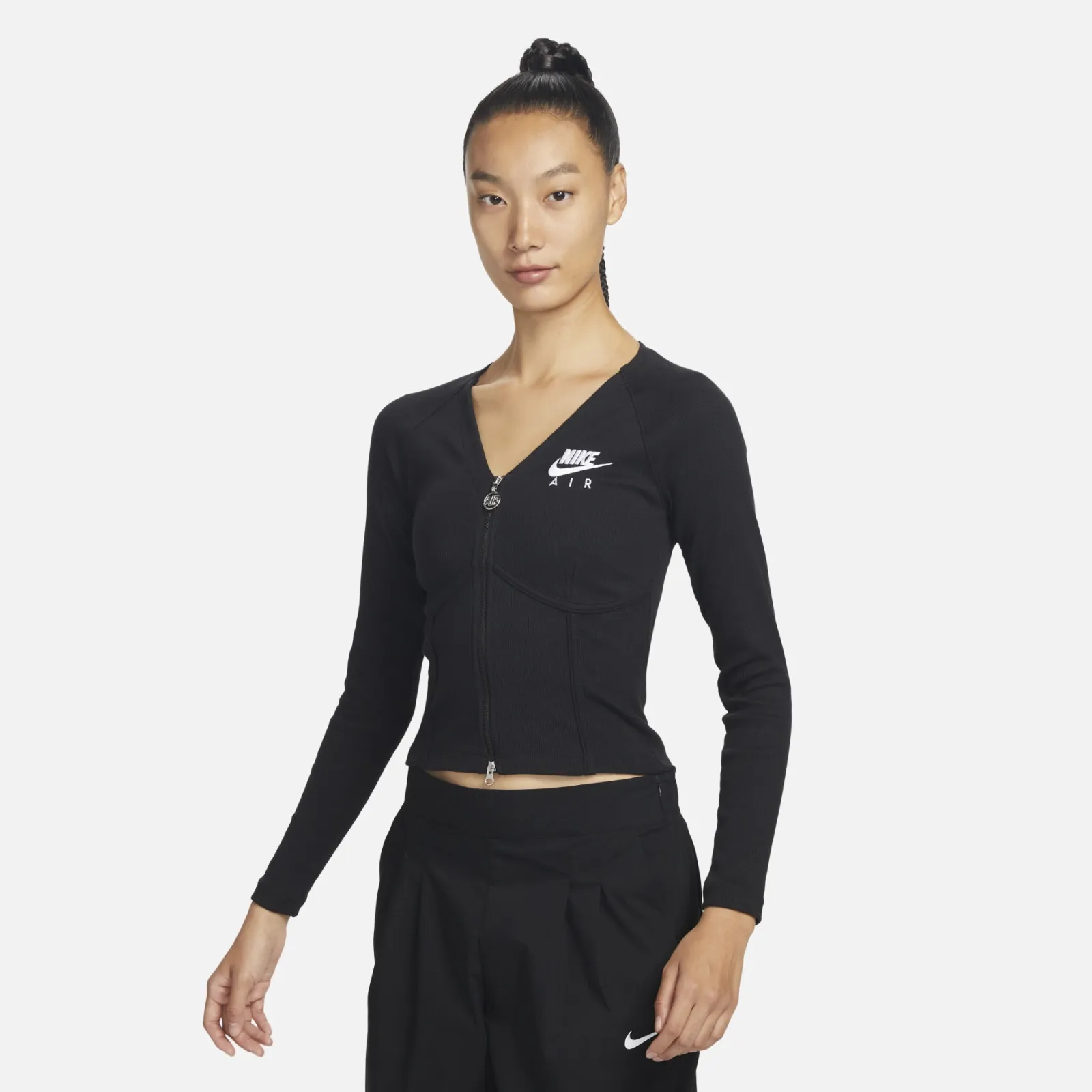 Zip Long Sleeve Black фото