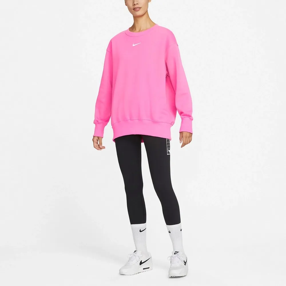 Phoenix Fleece Oversize Sweatshirt Pink фото