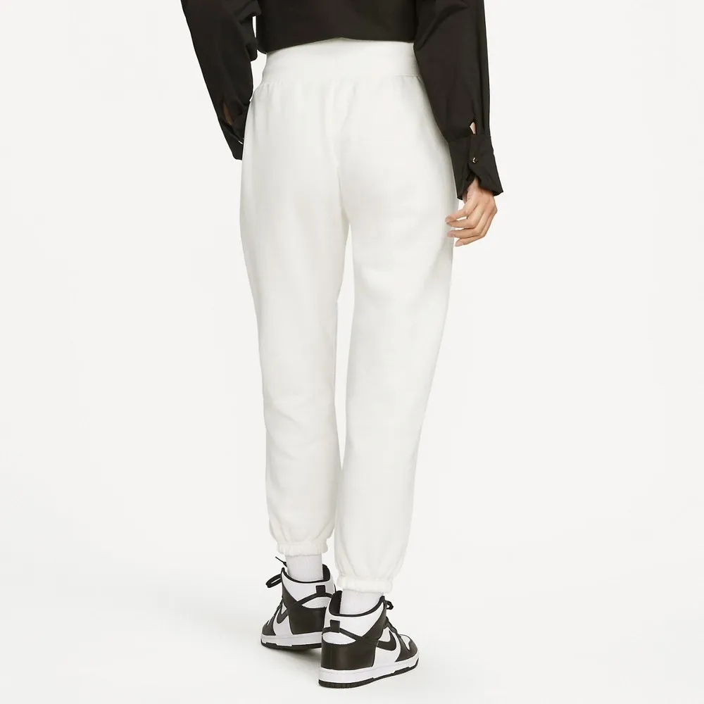 Phoenix Fleece High-Waisted Pants White фото