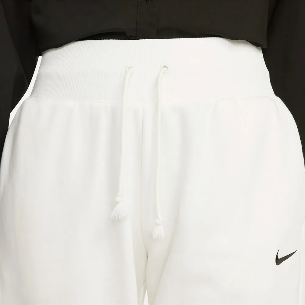 Phoenix Fleece High-Waisted Pants White фото