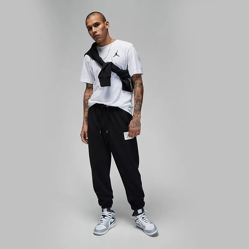 Essential Fleece Pants Black