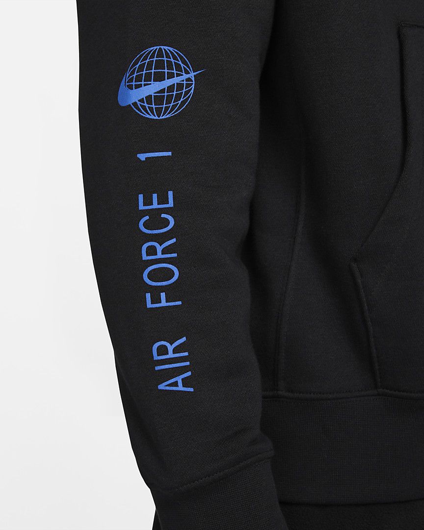 Air Force 1 Hoodie Black фото