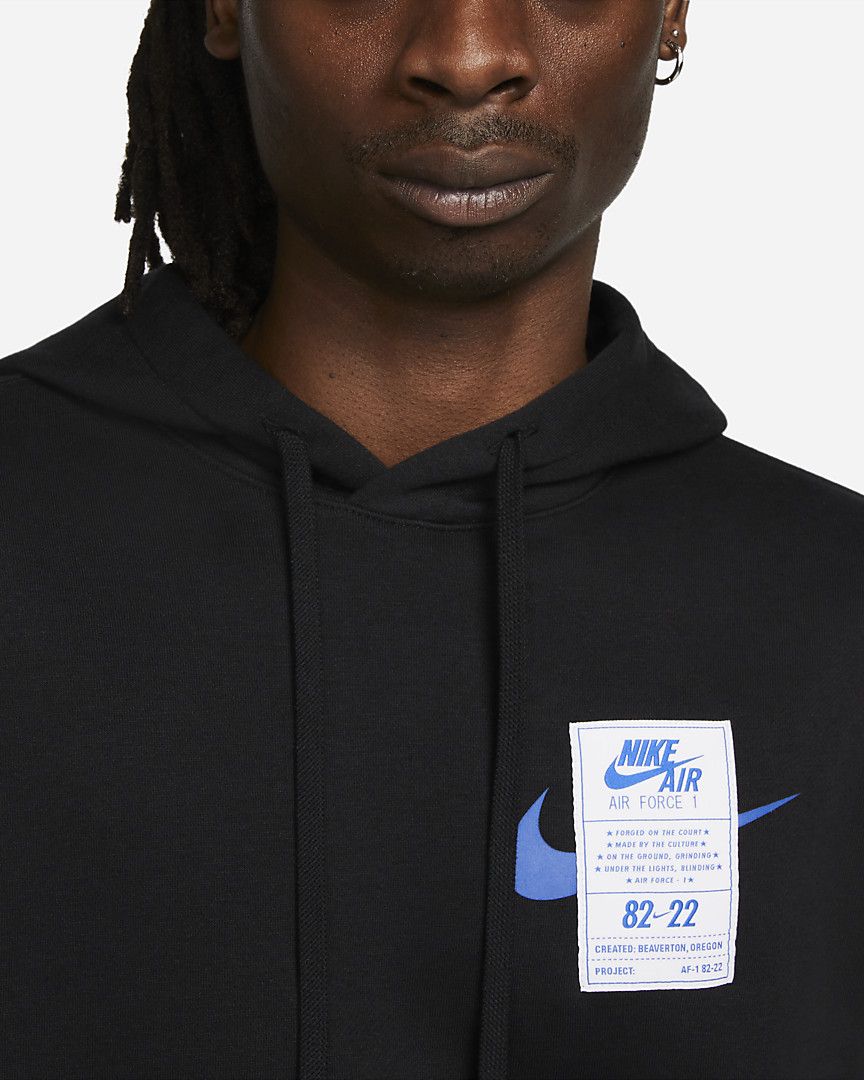 Air Force 1 Hoodie Black фото