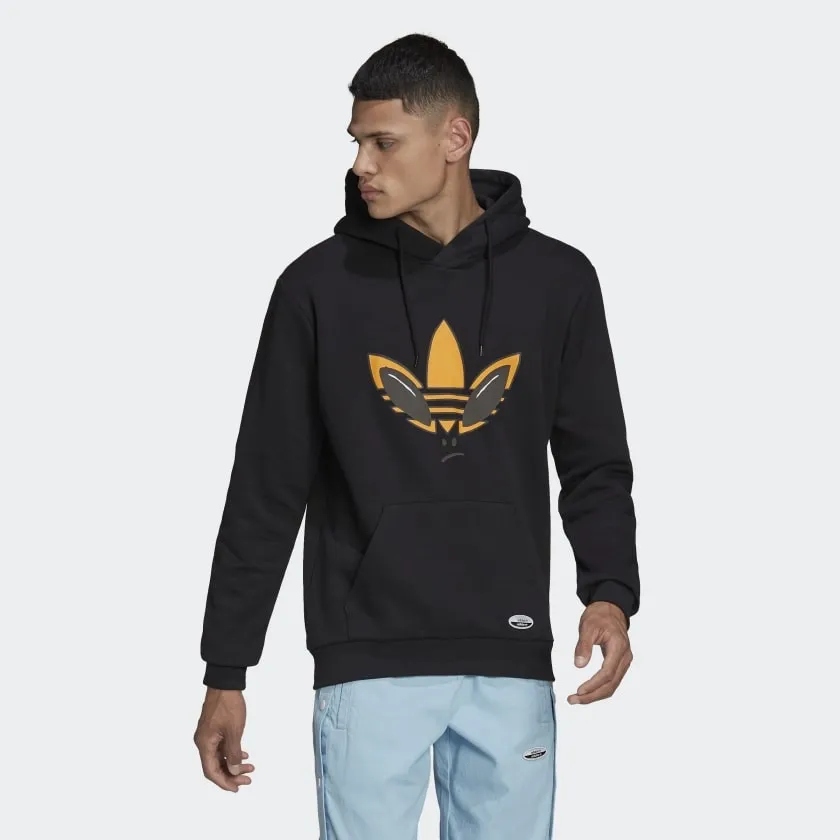Alien Graphic Hoodie Black