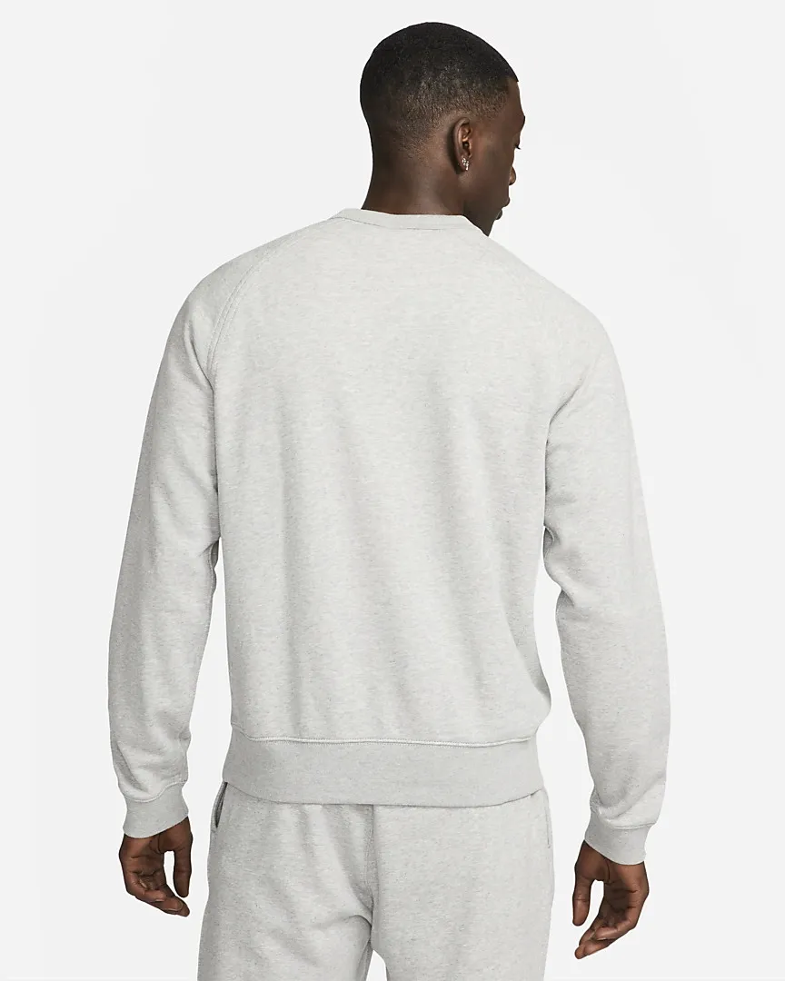French Terry Crew Sweatshirt Grey фото