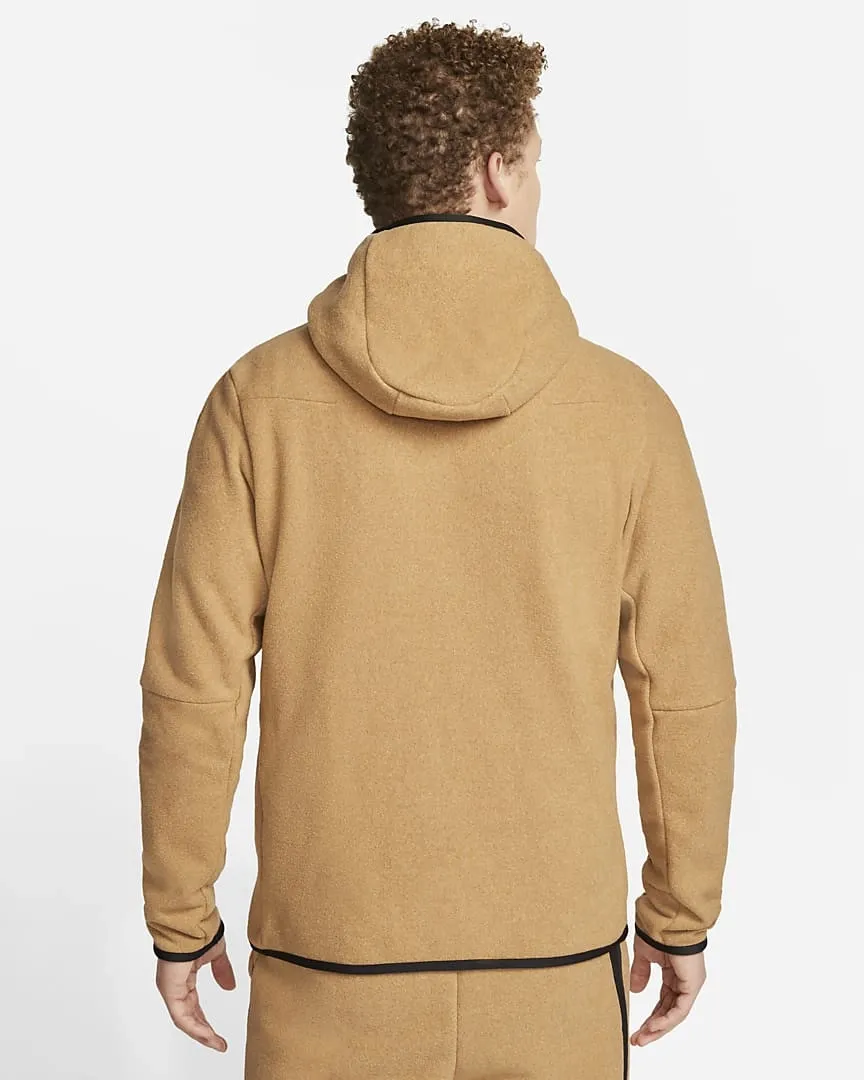 Zip Tech Fleece Hoodie Beige фото