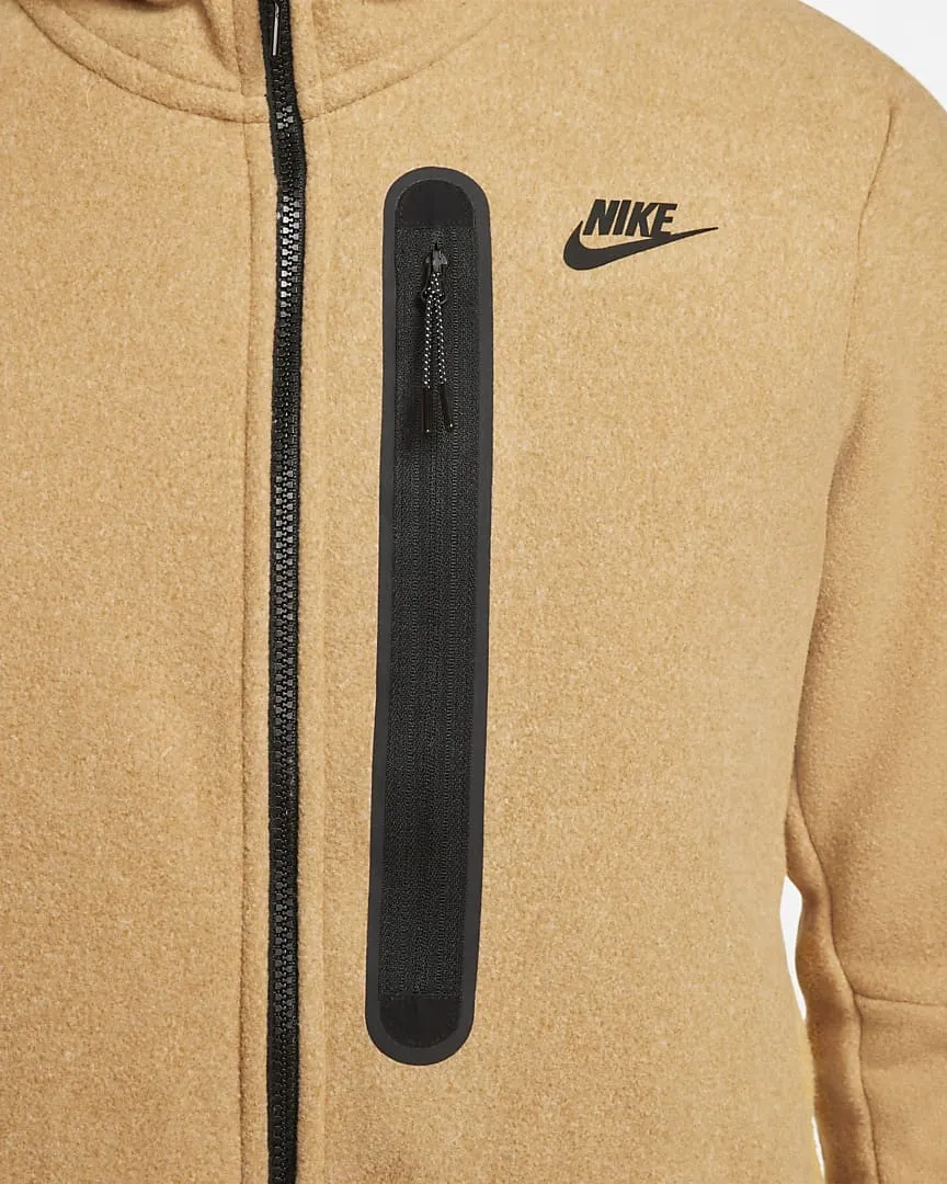 Zip Tech Fleece Hoodie Beige фото
