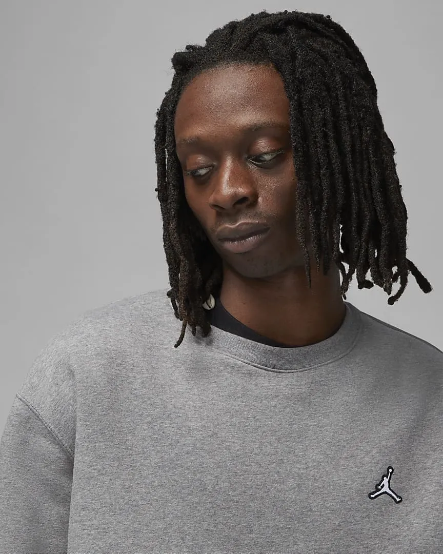 Essential Fleece Crew Sweatshirt Grey фото