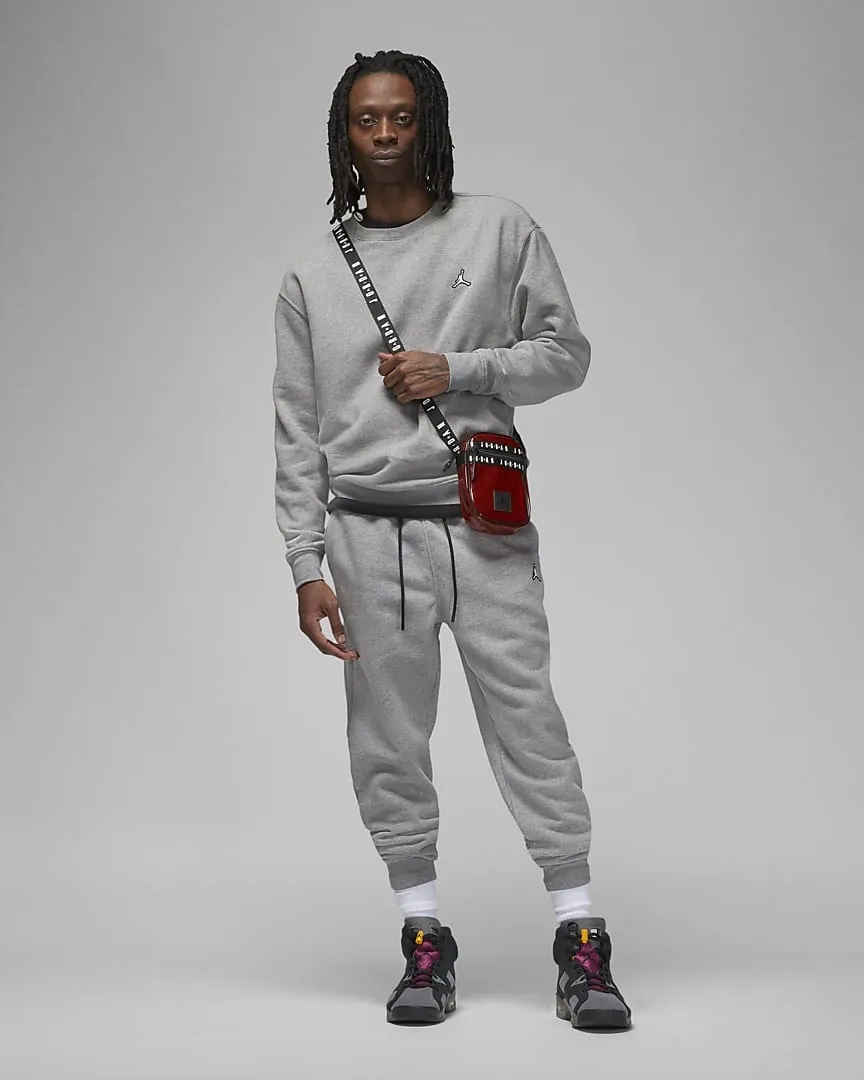 Essential Fleece Crew Sweatshirt Grey фото