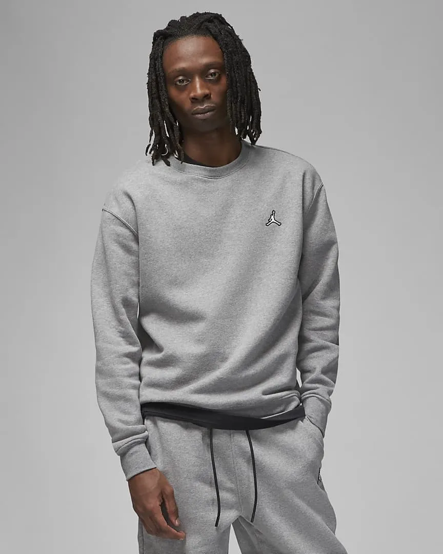 Essential Fleece Crew Sweatshirt Grey фото