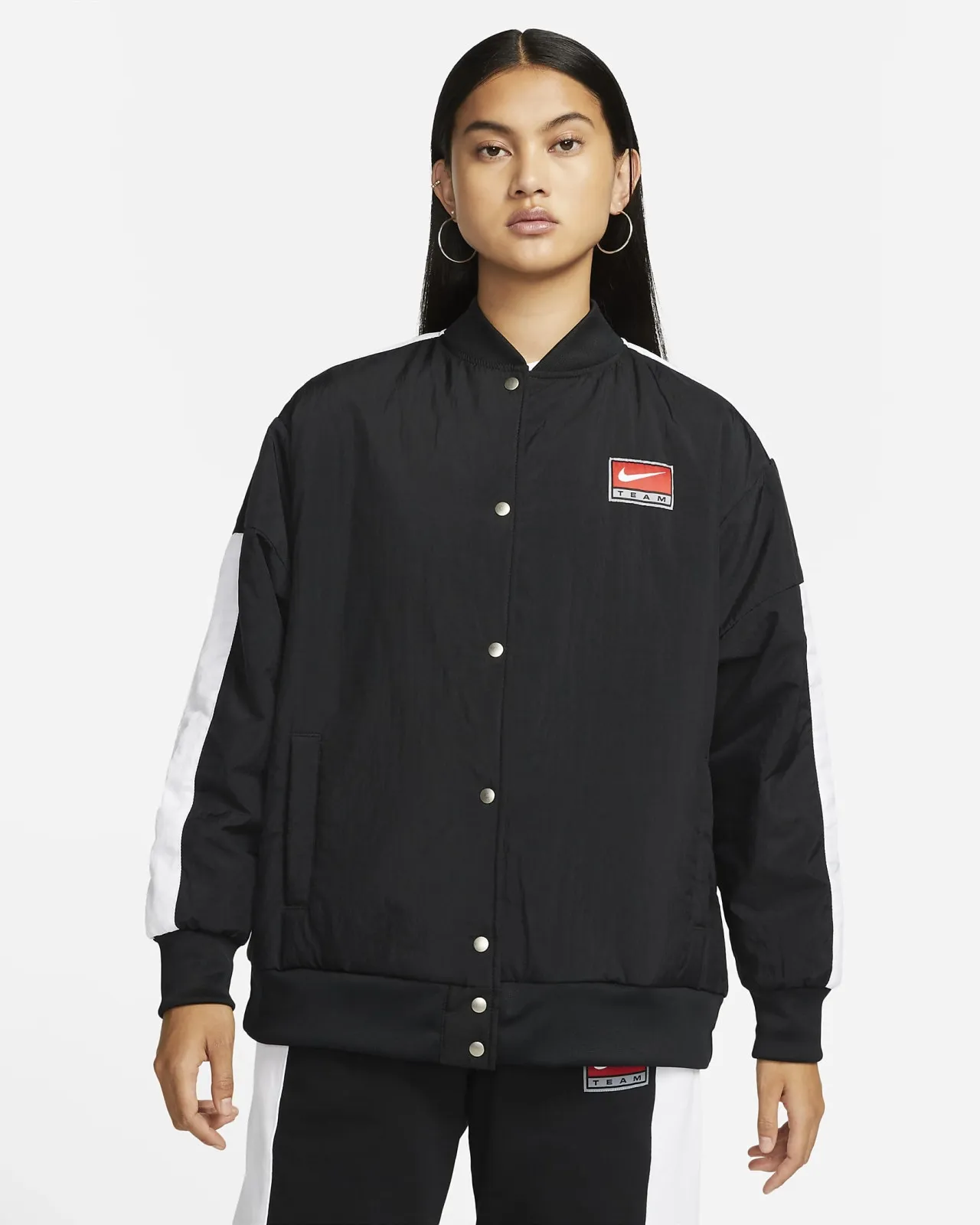 Oversize Club Jacket Black фото
