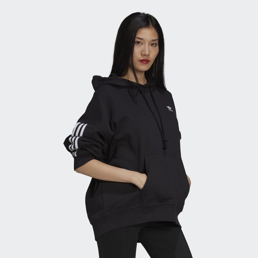 Adicolor Classics Oversize Hoodie Black фото