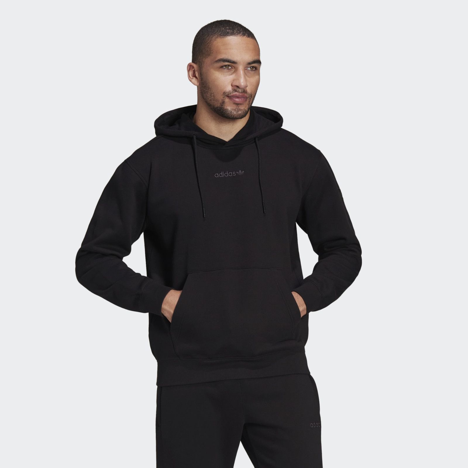 Adicolor Trefoil Liner Hoodie Black фото