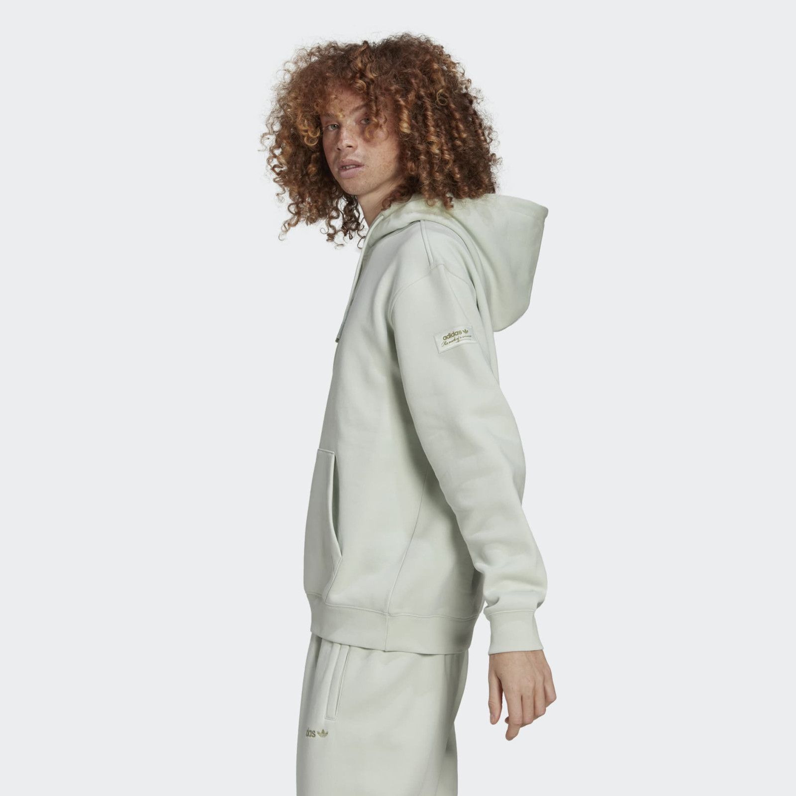 Adicolor Trefoil Liner Hoodie Grey фото