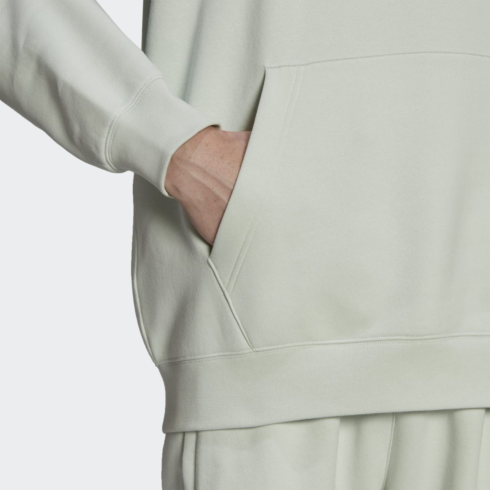 Adicolor Trefoil Liner Hoodie Grey фото