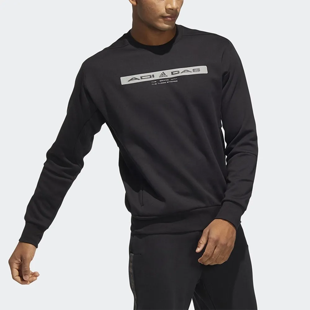 Oversize Fleece Sweatshirt With Pockets Black