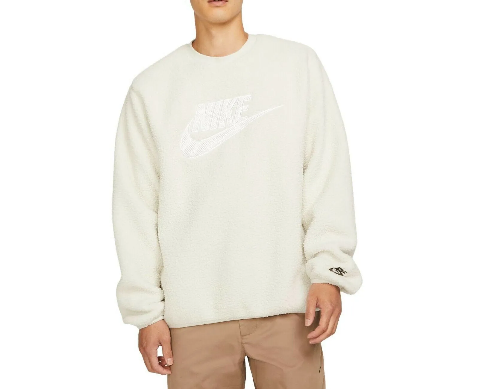 Essential Sherpa Fleece Crew Sweatshirt