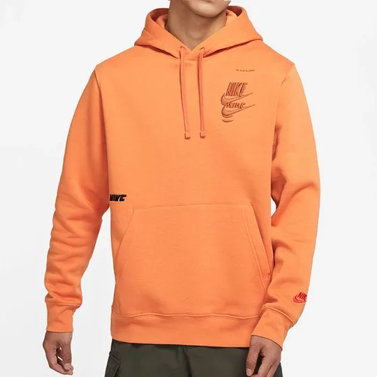 Swoosh Hoodie Orange
