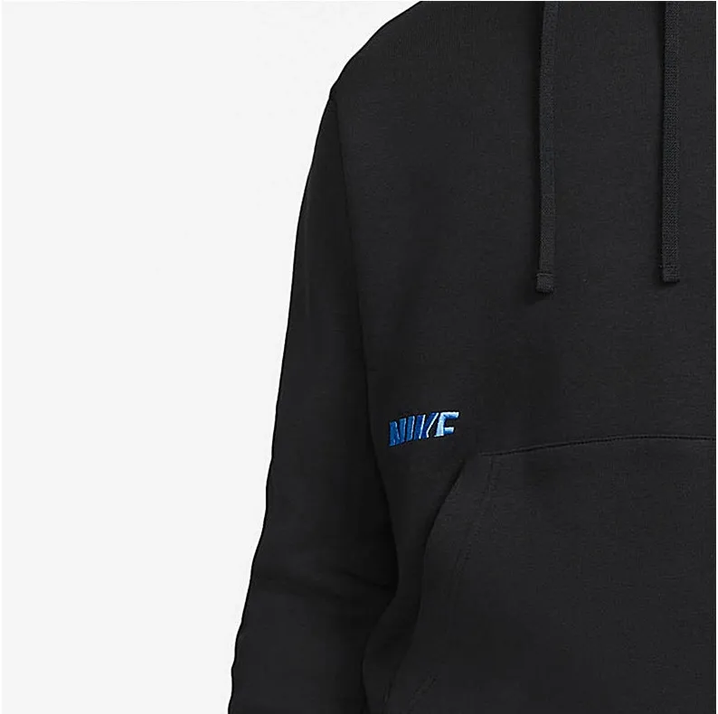 Swoosh Hoodie Black фото