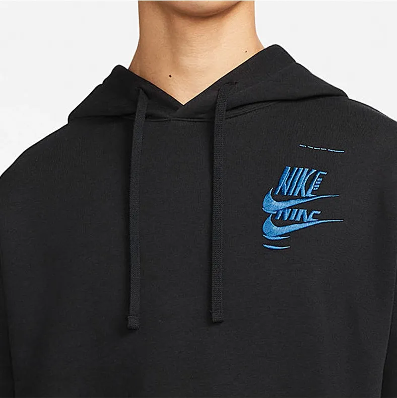 Swoosh Hoodie Black фото