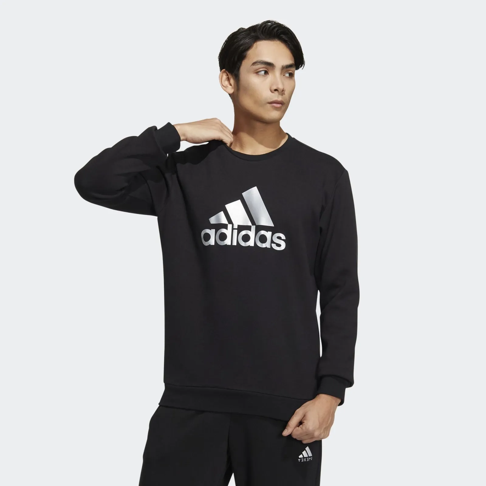 Big Logo Long Sleeve Black